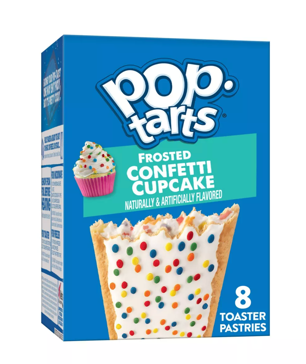 Pop Tarts: pop tarts frosted confetti cupcake 8 pastries 13.5 oz