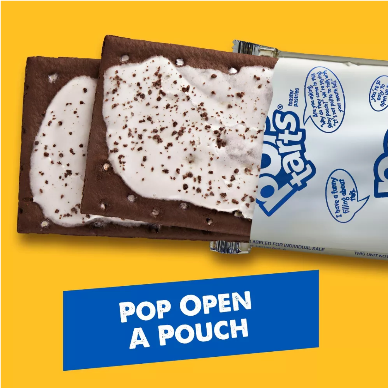 Pop Tarts: Frosted Cookies & Cream Pastries - 8 pastries 13.5oz