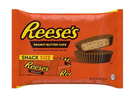 Reese's Cups: Reeses peanut butter cups snack size 10.5 oz