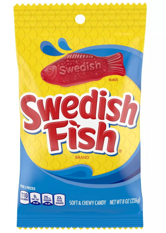 Swedish Fish: Swedish Fish soft, chewy candy